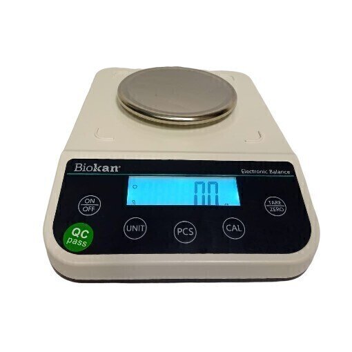 Balanza digital 500g a 0.1 modelo BKN 8012 marca BIOKAN