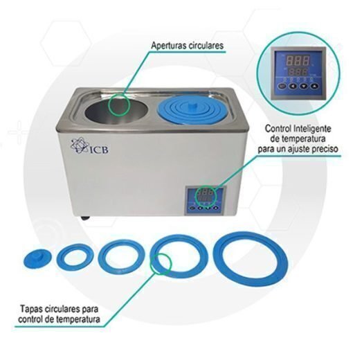Baño termostático de 6 litros. Marca BioSmartest, modelo SY-1L2H