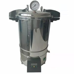 Autoclave portátil de 24 litros con control de tiempo y temp. Modelo BKM-P24III, marca BioSmartest