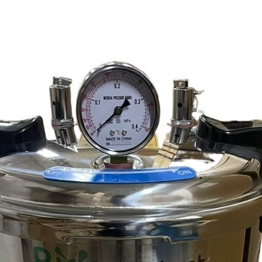 Autoclave portátil de 24 litros con control de tiempo y temp. Modelo BKM-P24III, marca BioSmartest