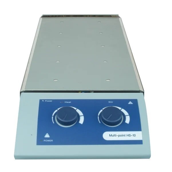 Agitador magnetico con calefaccion de 10 posiciones. Modelo MS-H-S10 , Marca BioSmartest