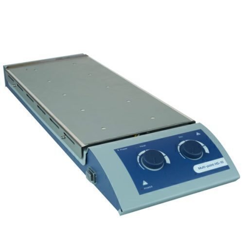 Agitador magnetico con calefaccion de 10 posiciones. Modelo MS-H-S10 , Marca BioSmartest