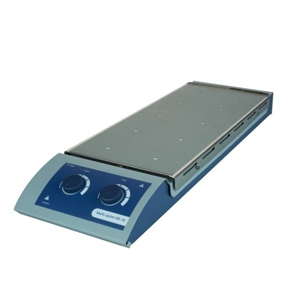 Agitador magnetico con calefaccion de 10 posiciones. Modelo MS-H-S10 , Marca BioSmartest