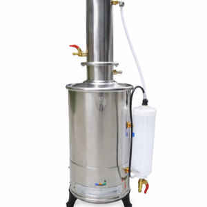 Destilador de agua eléctrico de acero inoxidable de 5lts. Modelo DZ. Marca FAITHFUL