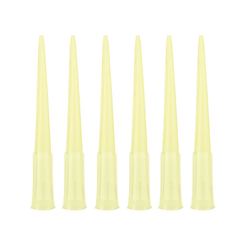 Tips Amarillos sin Corona 5-200 µl - Bolsa x 1000 Unidades