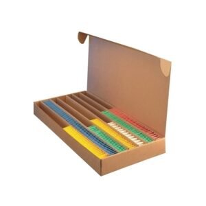 Caja de Archivo de Cartón para 480 Bloques de Parafina