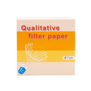 Papel de Filtro Cualtitativo 7 cm de Diámetro x 100 Unidades
