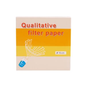 Papel de Filtro Cualtitativo 18 cm de Diámetro x 100 Unidades