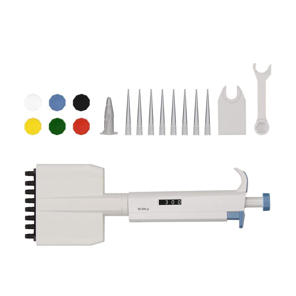 Pipeta Multicanal 8 Canales Ajustable 0,5-10 µl