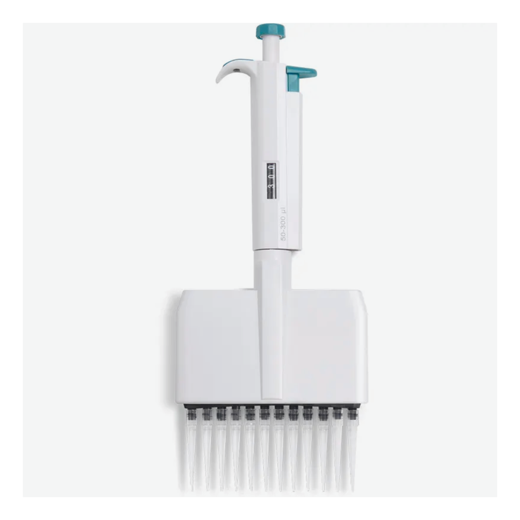 Pipeta Multicanal 12 Canales Ajustable 5-50 µl