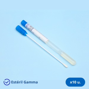 Hisopo con Medio Amies Estéril - Bolsa x 10 unidades