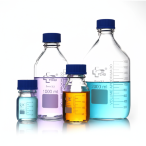 Botella de Vidrio para Reactivos 500 ml