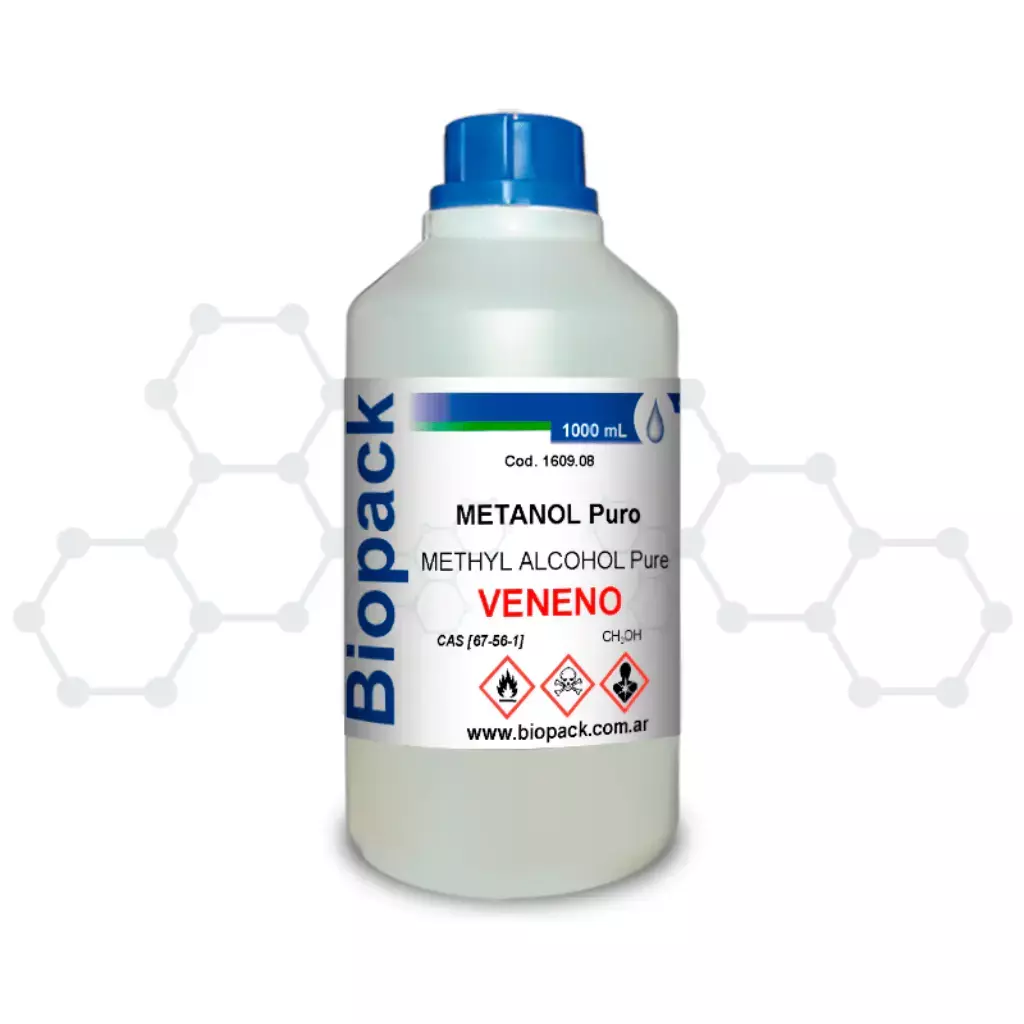Metanol Puro x 1000 mL