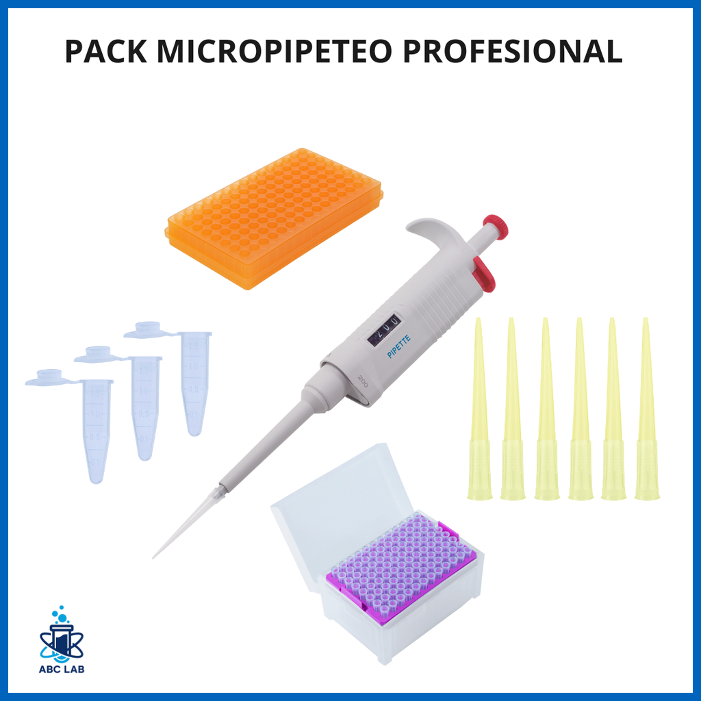 Pack Micropipeteo Profesional - Abc Lab