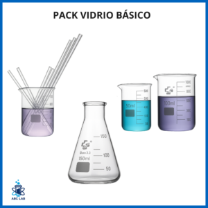 Pack Vidrio Básico de Laboratorio - Abc Lab