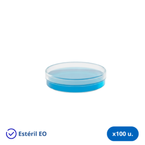 Placa de Petri Estéril 60 mm Diámetro - Caja x 100 u