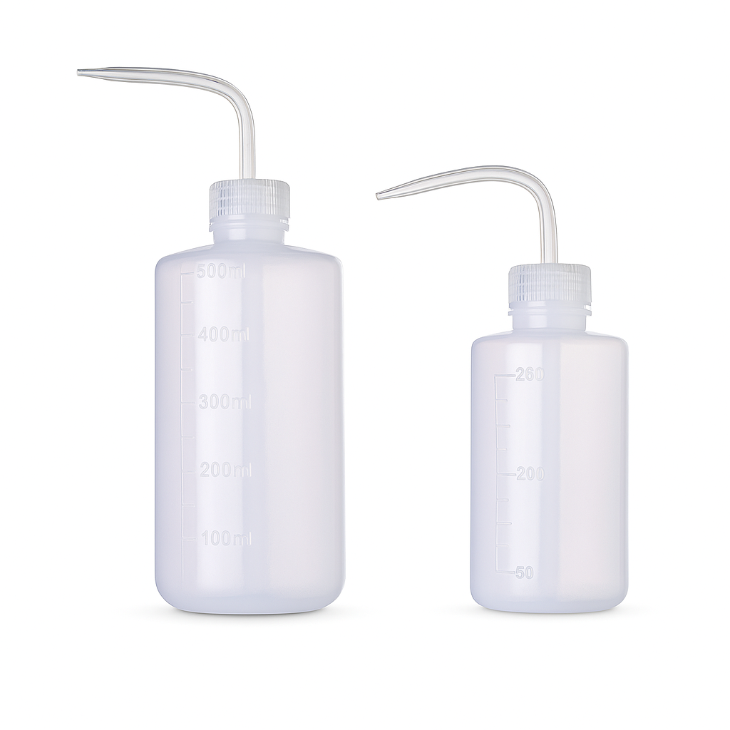 Piseta Plástica de 250 ml, Graduada