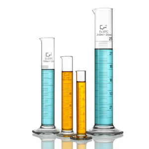 Probeta de Vidrio con Base de Vidrio 50 ml