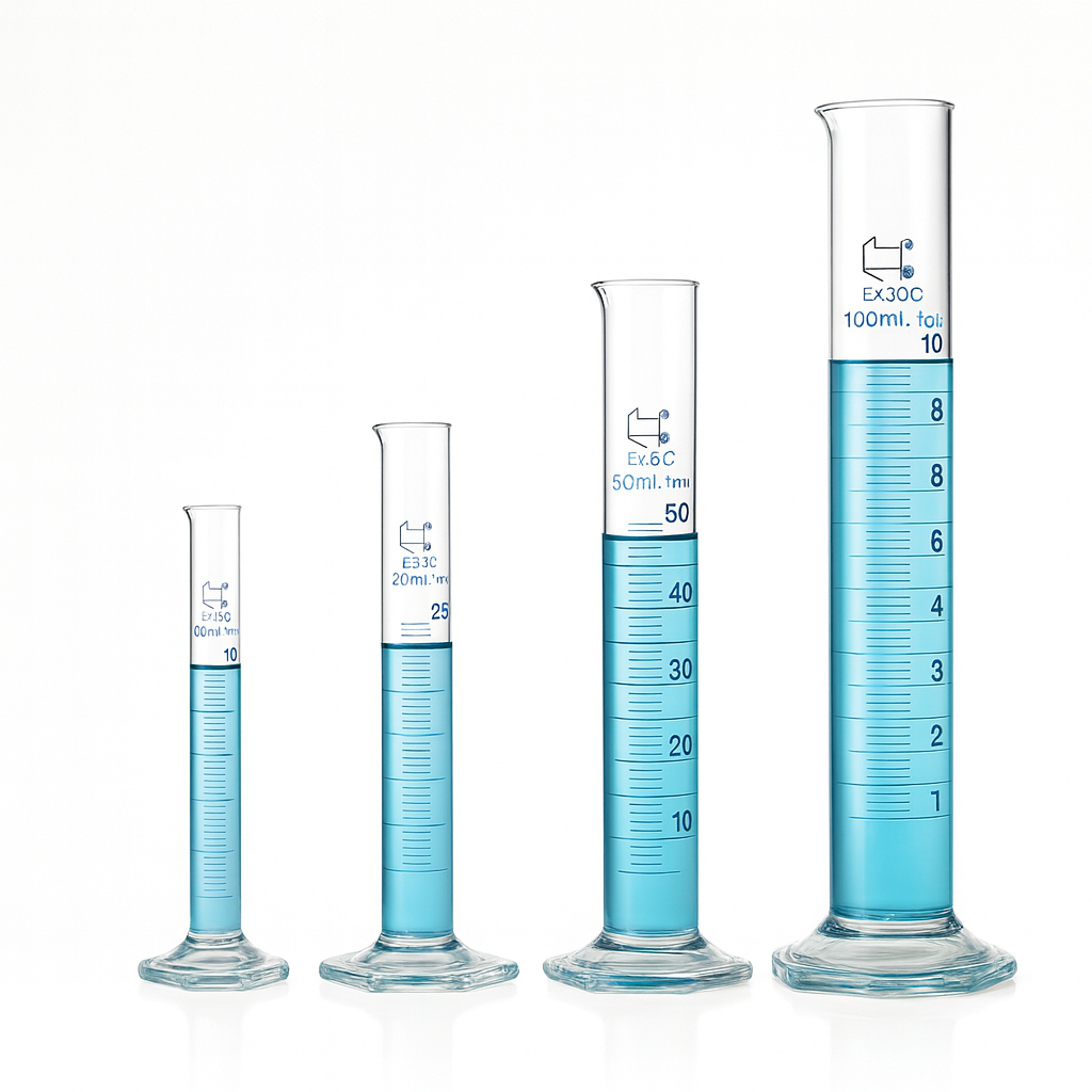 Probeta de Vidrio con Base de Vidrio 250 ml