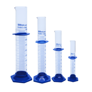 Probeta de Vidrio Base Plástica de 50 ml