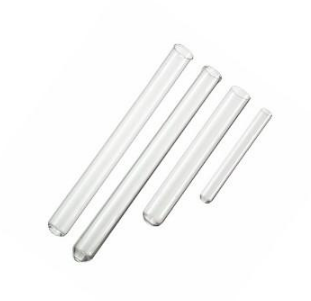 Tubo 12 x 100 mm de Vidrio Borosilicato x 8 ml de Hemolisis - Caja x 100 Unidades